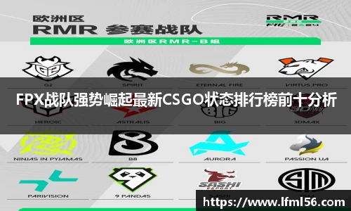 FPX战队强势崛起最新CSGO状态排行榜前十分析